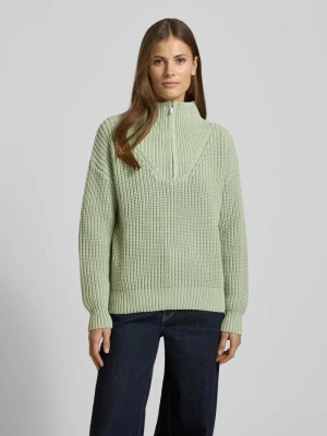 Bluza z kołnierzem o kroju regular fit z imitacji dzianiny FYNCH-HATTON