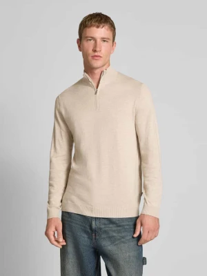 Bluza z kołnierzem o kroju regular fit z mieszanki bawełny i wiskozy model ‘LOUI’ Only & Sons