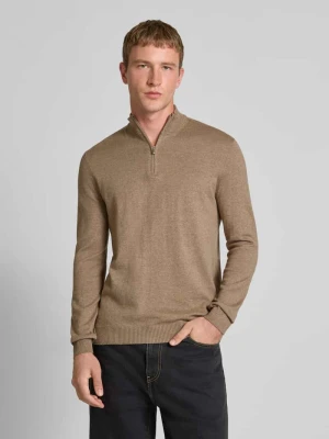 Bluza z kołnierzem o kroju regular fit z mieszanki bawełny i wiskozy model ‘LOUI’ Only & Sons
