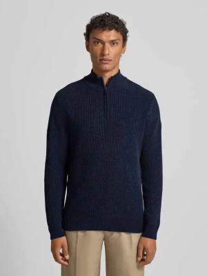 Bluza z kołnierzem o kroju regular fit z mieszanki bawełny Tom Tailor