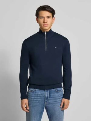 Bluza z kołnierzem o kroju slim z czystej bawełny Tommy Jeans