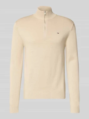 Bluza z kołnierzem o kroju slim z czystej bawełny Tommy Jeans