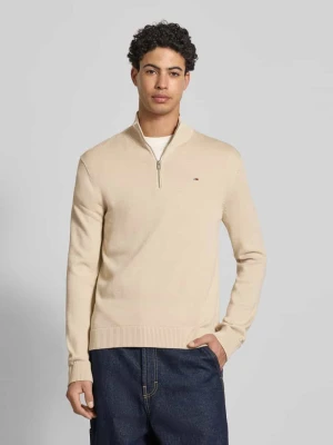 Bluza z kołnierzem o kroju slim z czystej bawełny Tommy Jeans