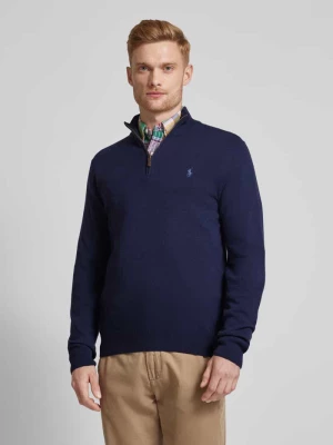 Bluza z kołnierzem z wyhaftowanym logo Polo Ralph Lauren