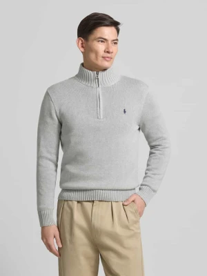 Bluza z kołnierzem z wyhaftowanym logo Polo Ralph Lauren
