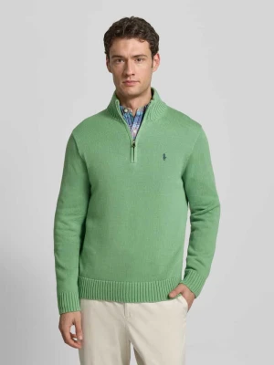 Bluza z kołnierzem z wyhaftowanym logo Polo Ralph Lauren