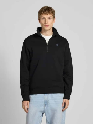 Bluza z kołnierzem zapinanym i wyhaftowanym logo G-Star Raw