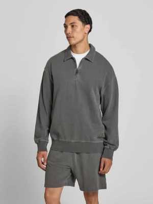 Bluza z kołnierzykiem polo Carhartt WIP Antracytowy