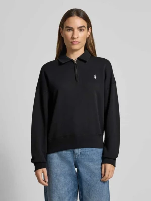 Zdjęcie produktu Bluza z kołnierzykiem polo i wyhaftowanym logo Polo Ralph Lauren