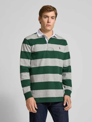 Bluza z kołnierzykiem polo i wyhaftowanym logo Polo Ralph Lauren
