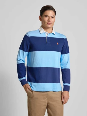 Bluza z kołnierzykiem polo i wyhaftowanym logo Polo Ralph Lauren