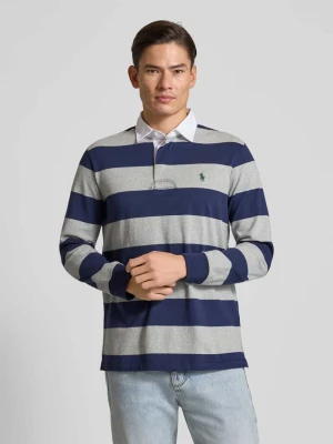 Bluza z kołnierzykiem polo i wyhaftowanym logo Polo Ralph Lauren