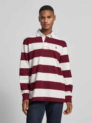 Bluza z kołnierzykiem polo i wyhaftowanym logo Polo Ralph Lauren