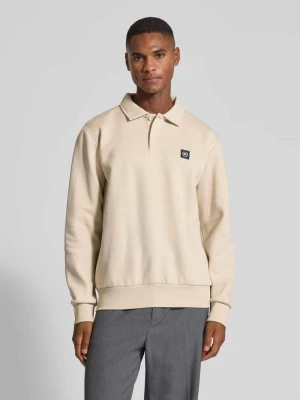 Bluza z kołnierzykiem polo Lerros