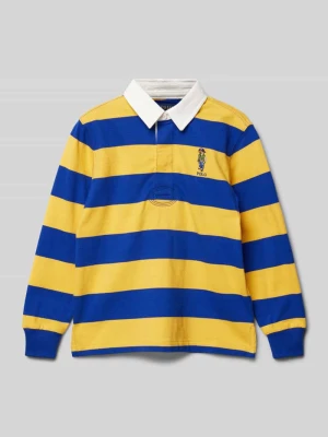 Bluza z kołnierzykiem polo Polo Ralph Lauren Kids