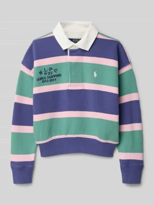 Bluza z kołnierzykiem polo Polo Ralph Lauren Teens