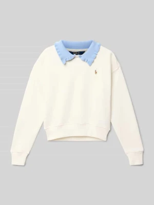 Bluza z kołnierzykiem polo Polo Ralph Lauren Teens