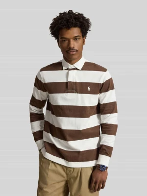 Bluza z kołnierzykiem w kontrastowym kolorze Polo Ralph Lauren