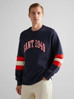 Bluza z kontrastowymi rękawami GANT