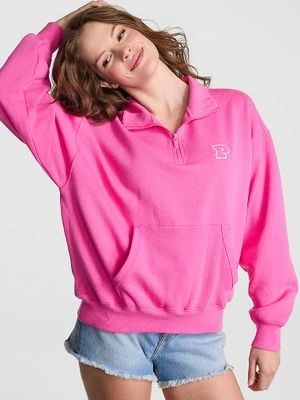 Bluza z krótkim suwakiem Ivy Fleece Victoria's Secret