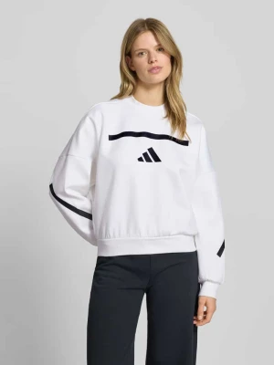 Bluza z logo i okrągłym dekoltem adidas Sportswear
