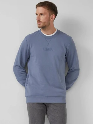 Bluza z logo s.Oliver niebieski