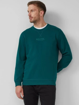 Bluza z logo s.Oliver zielony