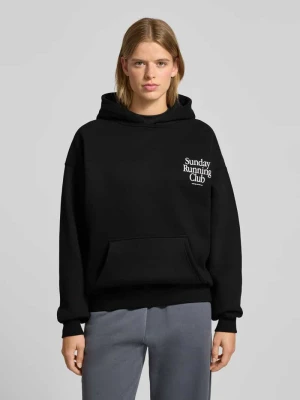 Bluza z mieszanki wełny Escorial z napisem z nadrukiem ANOTHER COTTON LAB