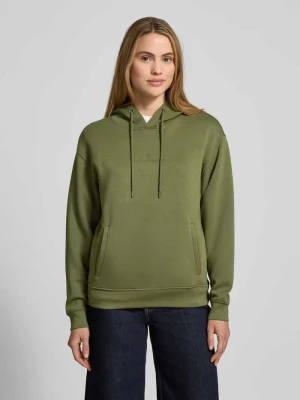 Bluza z mieszanki wiskozy z kapturem i logo model ‘IMA’ MSCH Copenhagen