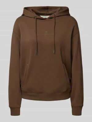 Bluza z mieszanki wiskozy z kapturem i wpuszczanymi kieszeniami model ‘IMA’ MSCH Copenhagen