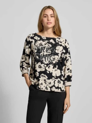 Bluza z mieszanki wiskozy z rękawem o dł. 3/4 Betty Barclay