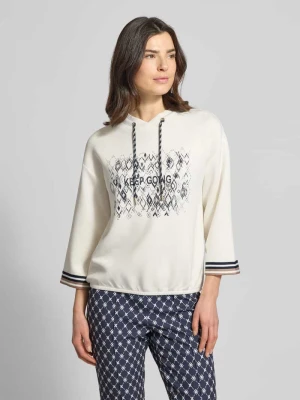 Bluza z mieszanki wiskozy z rękawem o dł. 3/4 Betty Barclay