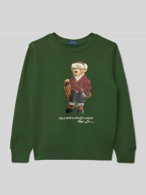 Bluza z motywem Polo Ralph Lauren Zielony