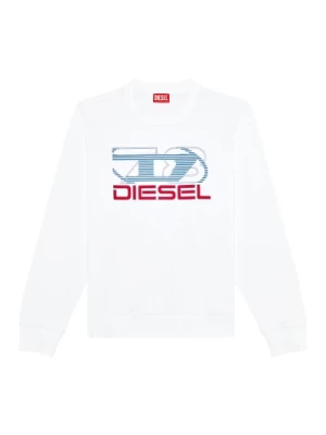 Bluza z nadrukiem logo Diesel
