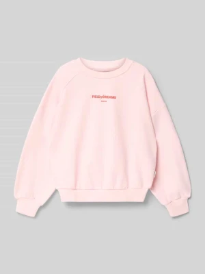 Bluza z nadrukiem logo, krój regular fit Garcia