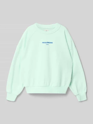 Bluza z nadrukiem logo, krój regular fit Garcia