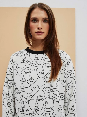 Bluza z nadrukiem Moodo