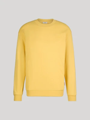 Bluza z nadrukiem w kolorze żółtym Joop