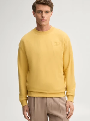 Bluza z nadrukiem w kolorze żółtym JOOP!