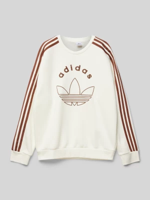 Bluza z nadrukiem z logo adidas Originals