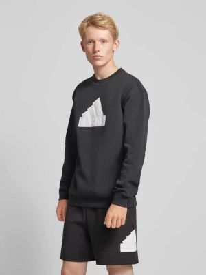 Bluza z nadrukiem z logo adidas Sportswear