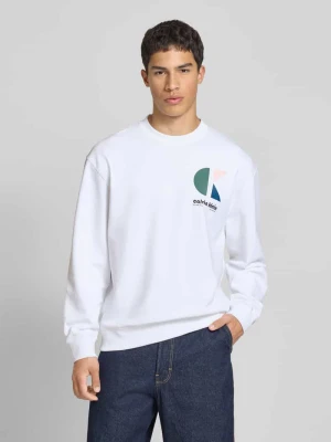 Bluza z nadrukiem z logo Calvin Klein Jeans
