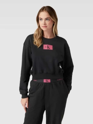 Bluza z nadrukiem z logo Calvin Klein Underwear