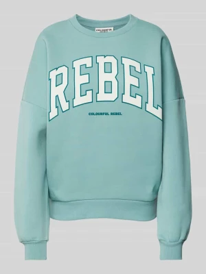 Bluza z nadrukiem z logo Colourful Rebel