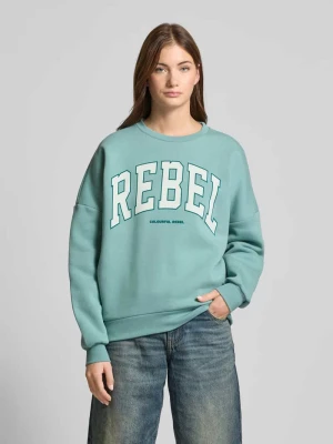 Bluza z nadrukiem z logo Colourful Rebel