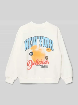 Bluza z nadrukiem z logo Garcia