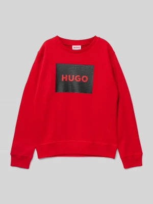 Bluza z nadrukiem z logo HUGO