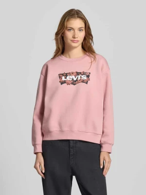 Bluza z nadrukiem z logo i okrągłym dekoltem Levi's®
