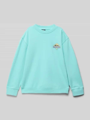 Bluza z nadrukiem z logo i okrągłym dekoltem Quiksilver