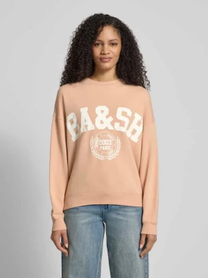 Bluza z nadrukiem z logo Model „BENJAMIN” Bash